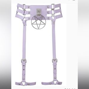 KILLSTAR Baby Hex Suspender Belt [LILAC] - L-XXL